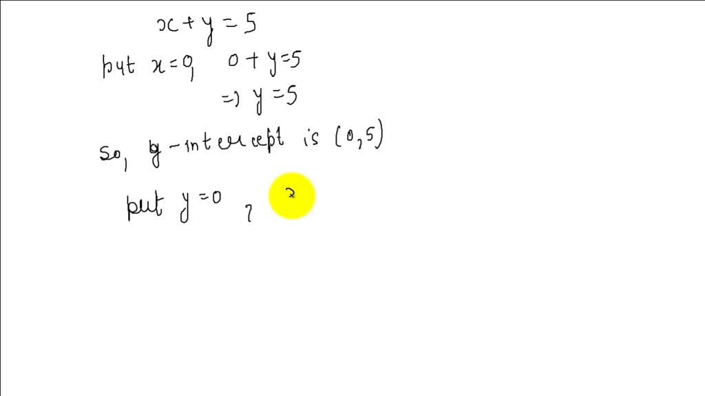 SOLVEDGraph the linear equation by using a table of solutions. (GRAPH