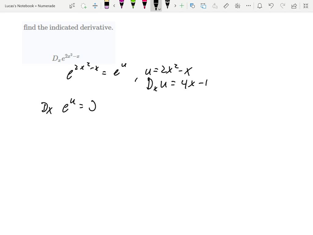 find the derivative of 2xe^x