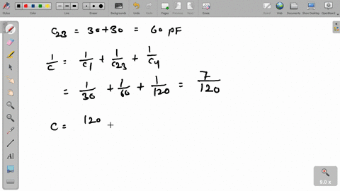 in-the-circuit-arrangement-shown-in-figure-the-value-of-c_1c_2c_330-mathrmpf-and-c_4120-mathrmpf-if-