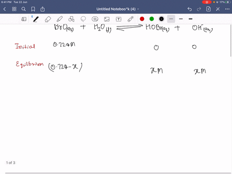 calculate-the-molar-concentration-of-mathrmoh-ions-in-a-0724-mathrmm-solution-of-hypobromite-ion-lef