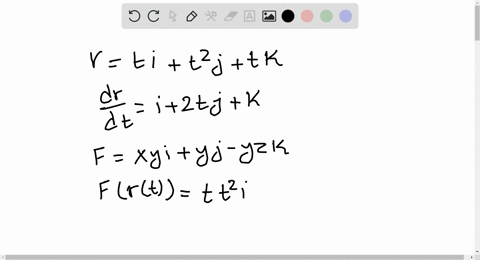 in-exercises-19-22-find-the-work-done-by-f-over-the-curve-in-the-direction-of-increasing-t-mathbffx-