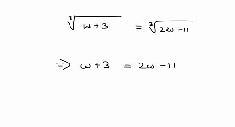 solve-sqrt3w3sqrt32-w-11-2