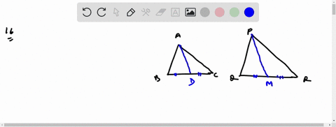 if-ad-and-pm-are-medians-of-triangles-mathrmabc-and-mathrmpqr-respectively-where-delta-mathrmabc-del