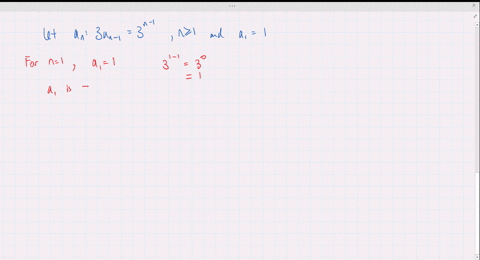 let-a_1-a_2-a_3-ldots-be-a-sequence-defined-by-a_11-a_n3-a_n-1-n-geqslant-1-show-that-a_n3n-1-for-al