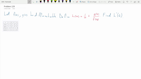 for-the-following-exercises-assume-that-fx-and-gx-are-both-differentiable-functions-with-values-as-2