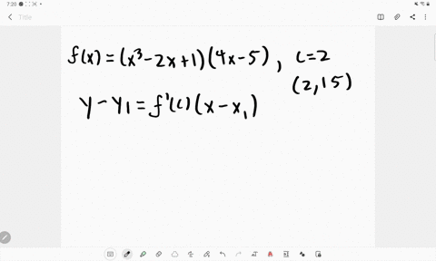 find-an-equation-for-the-tangent-line-at-the-point-c-fc-fxleftx3-2-x1right4-x-5-quad-c2