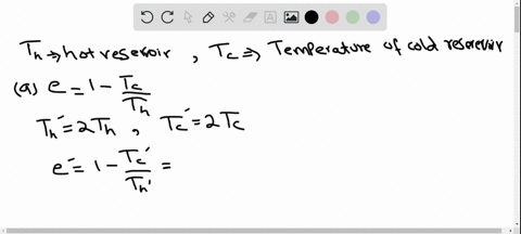 a-carnot-engine-operates-between-a-hot-reservoir-at-the-kelvin-temperature-t_h-and-a-cold-reservoir-