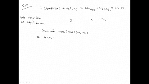 water-vapor-is-passed-over-coal-assumed-to-be-purc-graphite-in-this-problem-at-1000-mathrmk-assuming