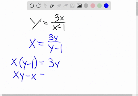 find-a-symbolic-representation-for-f-1x-fxfrac3-xx-1