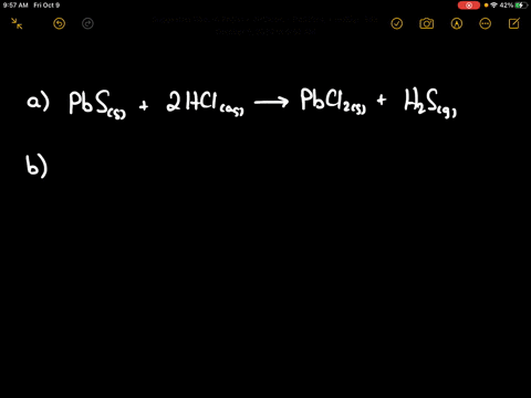 write-a-balanced-chemical-equation-for-each-chemical-reaction-a-solid-leadii-sulfide-reacts-with-aqu