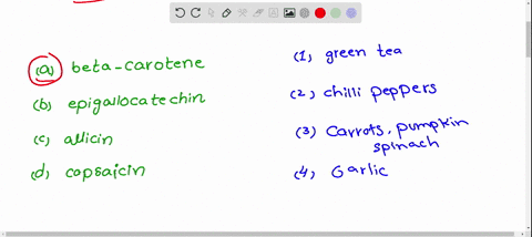 match-each-natural-product-with-the-foods-in-which-it-can-be-found-a-beta-carotene-1-green-tea-pomeg