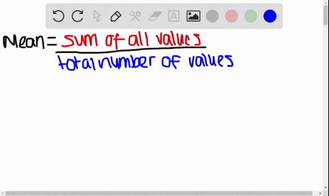 find-the-mean-of-each-set-of-valuessee-example-1-191-quad-128-quad-165-quad-200