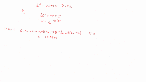 a-cell-has-a-standard-cell-potential-of-0177-mathrmv-at-298-mathrmk-what-is-the-value-of-the-equilib