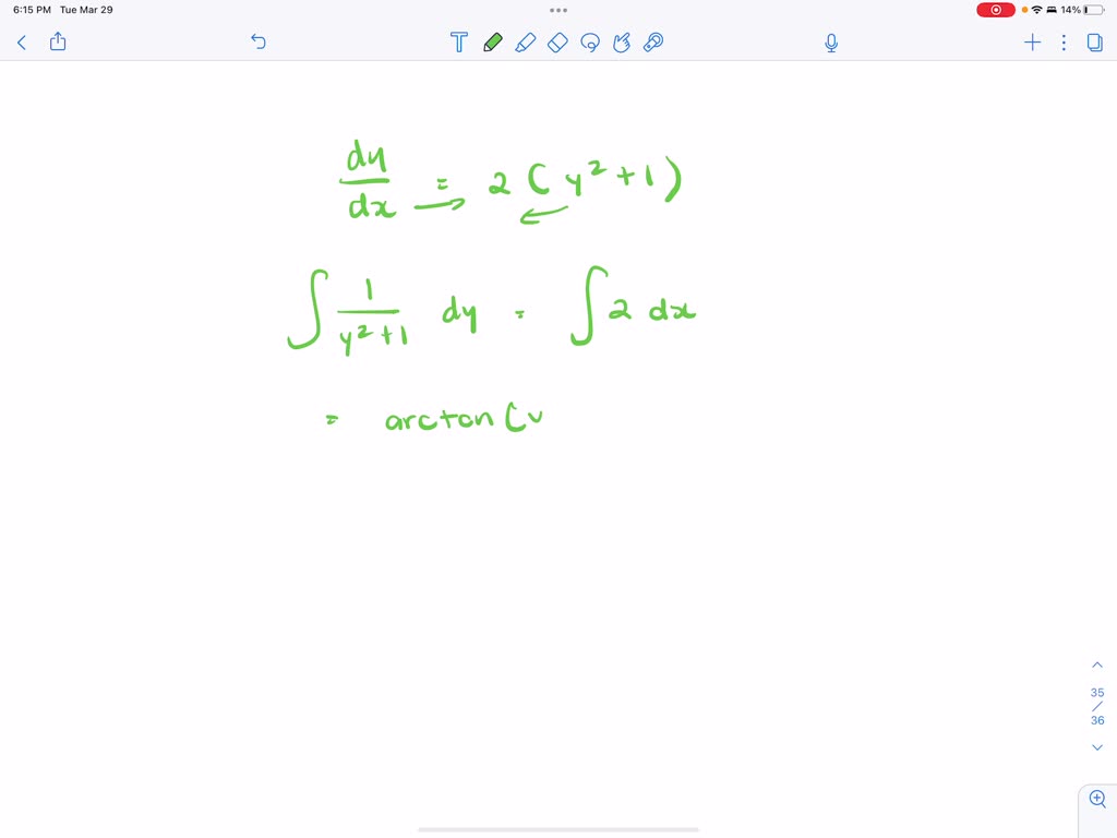 Solved:the Differential Equation Is Separable. Find The General 