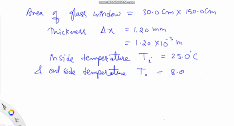 calculate-the-heat-through-a-glass-window-that-is-300-mathrmcm-times-150-mathrmcm-300-mathrmcm-times