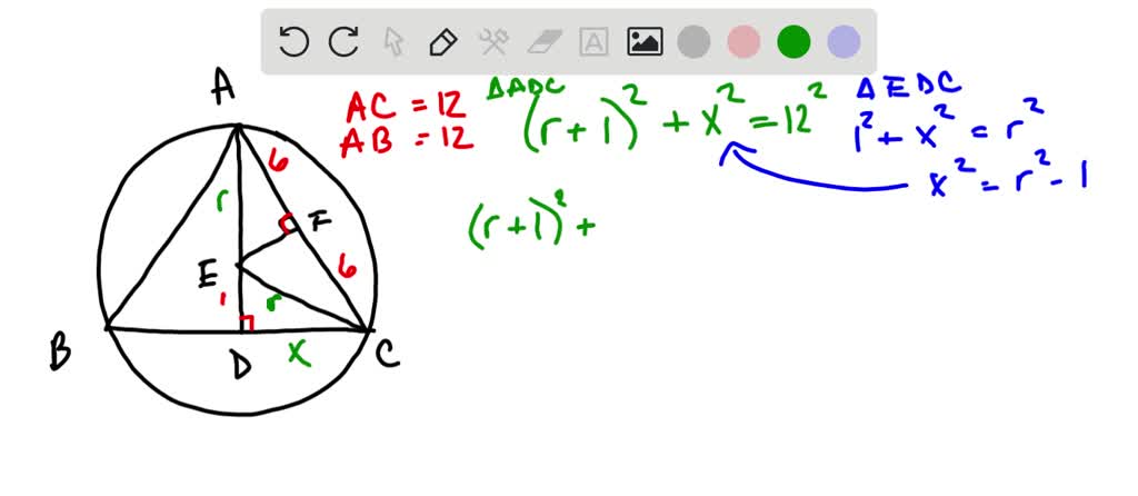 In the given figure, a circle inscribed in a triangle A B C touches the ...