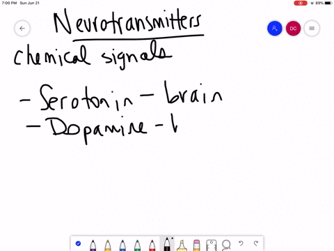 SOLVED: Dopamine synapses