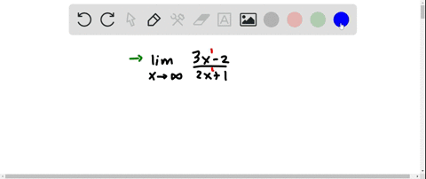 15-38-find-the-limit-or-show-that-it-does-not-exist-lim-_x-rightarrow-infty-frac3-x-22-x1