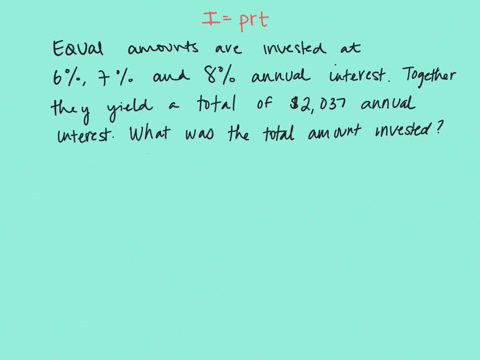 investments-equal-amounts-are-invested-at-6-7-and-8-annual-interest-the-three-investments-yield-a-to