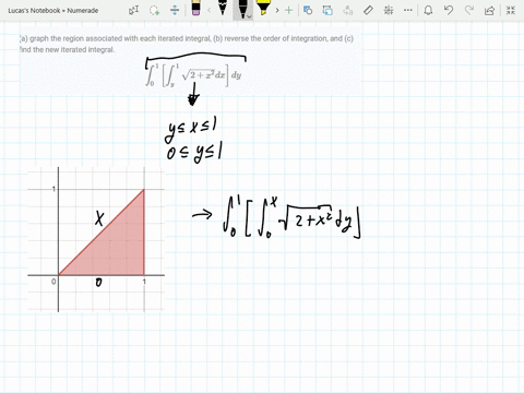 a-graph-the-region-associated-with-each-iterated-integral-b-reverse-the-order-of-integration-and-c-5
