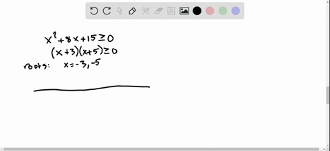 solve-each-polynomial-inequality-write-the-solution-set-in-interval-notation-x28-x15-geq-0