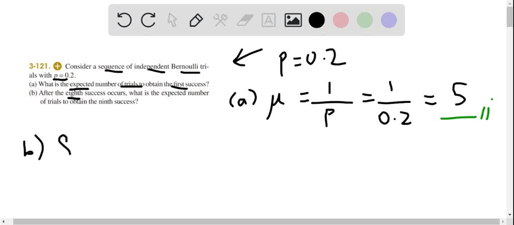 let-the-probability-of-success-on-a-bernoulli-trial-b-solvedlib