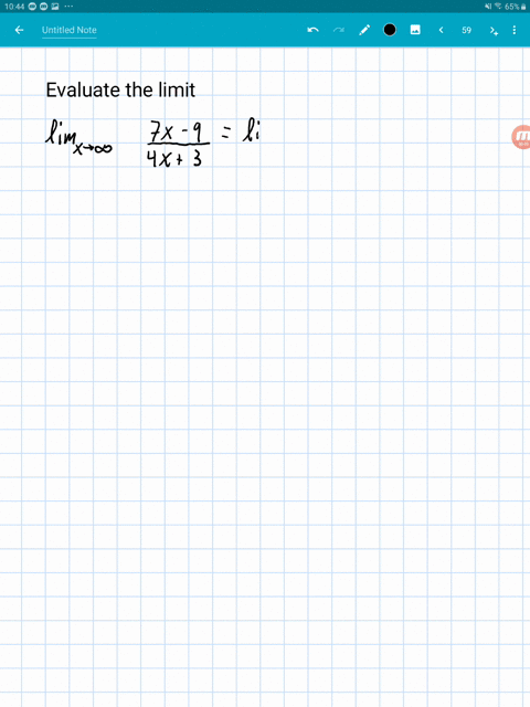 evaluate-the-limit-lim-_x-rightarrow-infty-frac7-x-94-x3