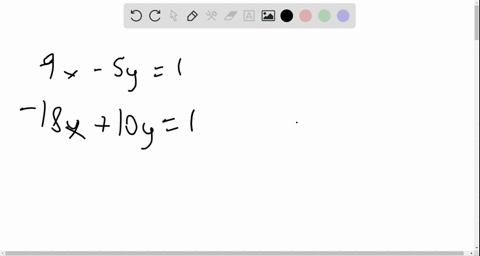 SOLVED:Use the echelon method to solve each system of two equations in ...