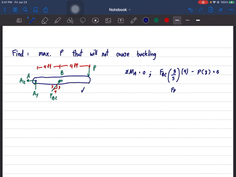 determine-the-greatest-load-p-the-beam-will-support-without-causing-the-mathrma-992-steel-member-b-c