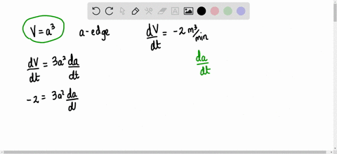 a-heap-of-rubbish-in-the-shape-of-a-cube-is-being-compacted-into-a-smaller-cube-given-that-the-volum