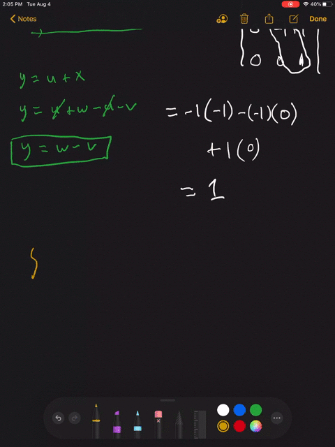 Solved Evaluate The Jacobians J U V W For The Following Transformations U X Y V X Z W Y Z Hint Solve For X Y And Z First