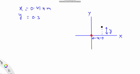 a-proton-is-at-the-origin-and-an-electron-is-at-the-point-x041-mathrmnm-y036-mathrmnm-find-the-ele-2