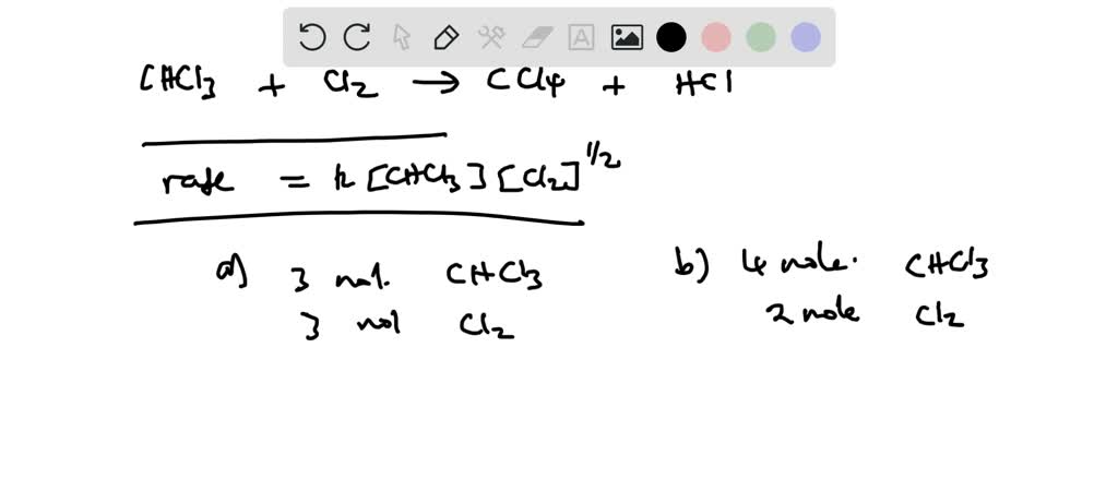 SOLVED Consider The Following Reaction CHCl3 G Cl2 G CCl4 G HCl G   03fa1e3b 915c 4b92 B2b2 D71e39a4268c Large 