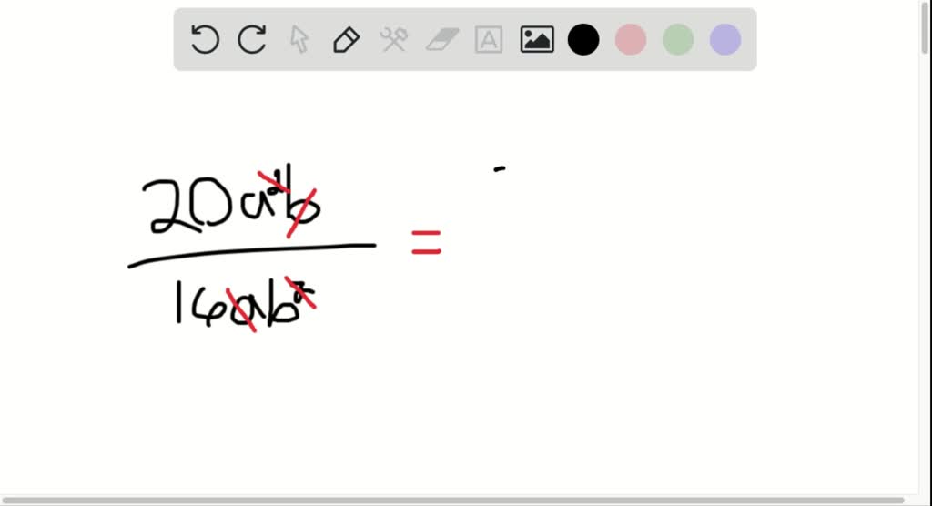 Reduce each fraction to simplest form. \frac{3 a^…