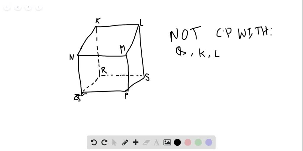 In Exercises 3944, use the diagram to name all the points that are not