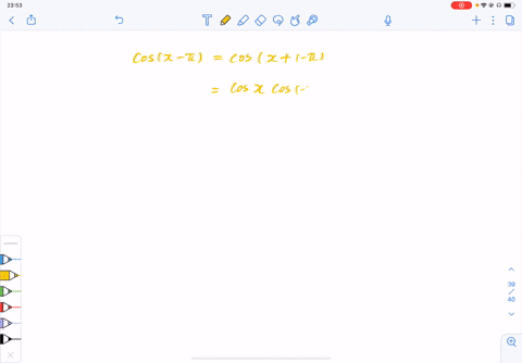 show-that-cos-x-pi-cos-x-for-all-x