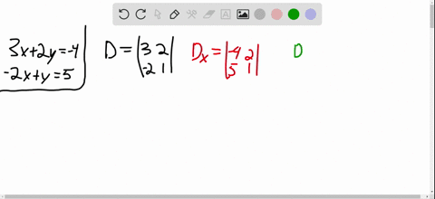 use-cramers-rule-to-solve-each-system-of-equations-if-possible-beginarrayrr-3-x2-y-4-2-xy-5-endarr-2
