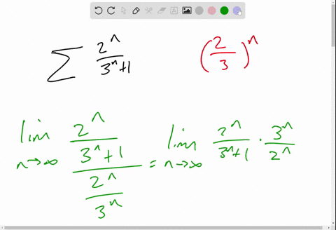 use-the-limit-comparison-test-to-determine-convergence-or-divergence-of-the-series-sum_n0infty-frac2