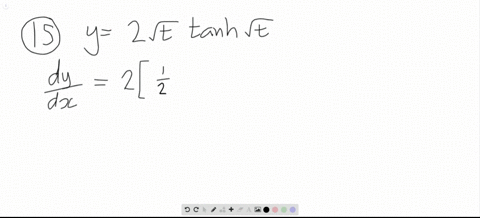 find-the-derivative-of-y-with-respect-to-the-appropriate-variable-y2-sqrtt-tanh-sqrtt-2