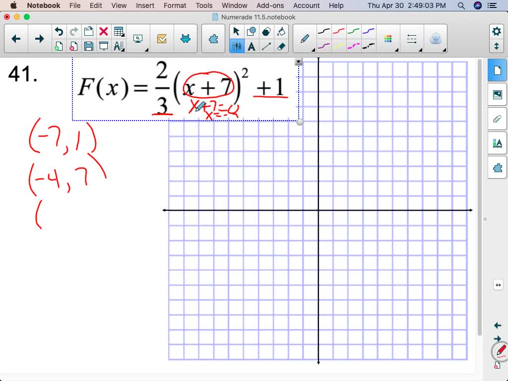 SOLVED:Sketch the graph of each quadratic function. Label the vertex ...