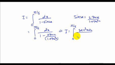 evaluate-the-following-integrals-int_0pi-6-fracd-x1-sin-2-x