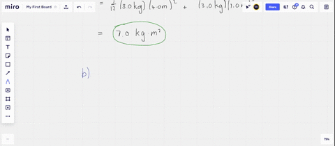 in-fig-10-63-a-thin-uniform-rod-mass-30-mathrmkg-length-40-mathrmm-rotates-freely-about-a-horizontal