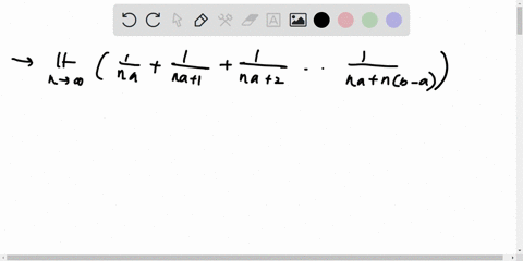 the-value-of-lim-_n-rightarrow-inftyleftfrac1n-afrac1n-a1frac1n-a2ldots-ldots-frac1n-bright-is-a-log