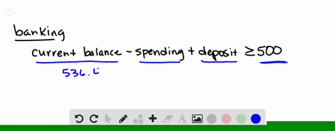 banking-to-avoid-a-service-fee-your-checking-account-balance-must-be-at-least-500-dollar-at-the-end-