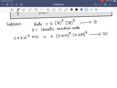 a-given-these-data-for-the-reaction-mathrmamathrmb-longrightarrow-mathrmc-write-the-rate-law-expre-2