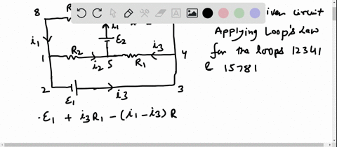 indicate-the-currents-in-all-the-branches-using-charge-conservation-as-shown-in-the-figure-applyin-2