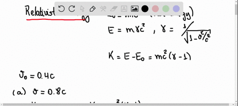 a-particle-of-mass-m-initially-moves-at-speed-040-mathrmc-a-if-the-particles-speed-is-doubled-determ