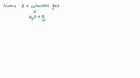 the-compound-lambda-on-heating-gives-a-colourless-gas-and-residuc-which-dissolves-in-water-to-give-b