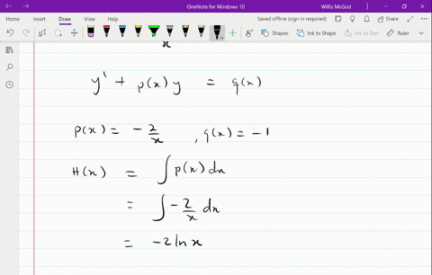 find-the-general-solution-x-yprime-2-y-x