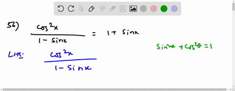 verify-each-of-the-trigonometric-identities-fraccos-2-x1-sin-x1sin-x-2